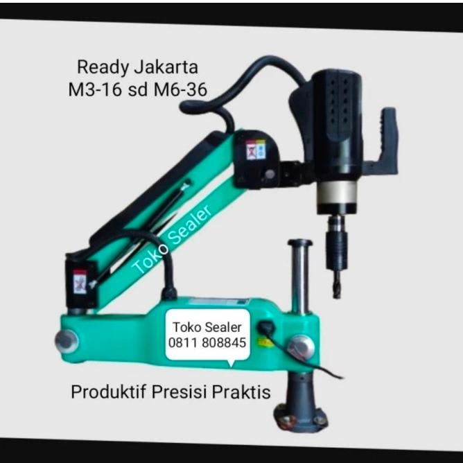 Gambar Universal Electric Tapping Machine M3-16m sd 6-M36-Tapping Otomatis - T Machine M6-36 dari Toko Sealer Sejahtera undefined Tokopedia