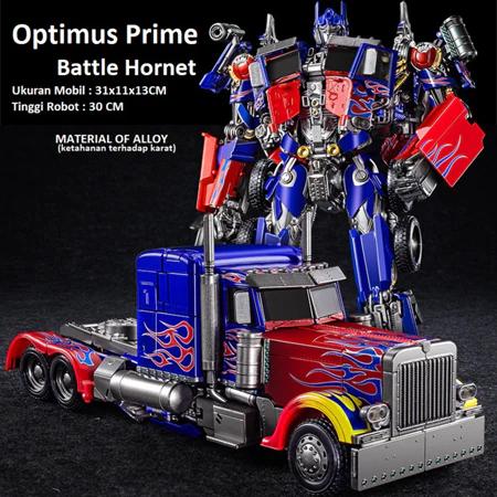 Gambar Mainan Robot Transformers Deformation Robot Ukuran Besar / Robot Transformer Optimus Prime  - Transformers Optimus Prime Age of Extinction - Transform Robot God of War dari TokoKuu ID undefined Tokopedia