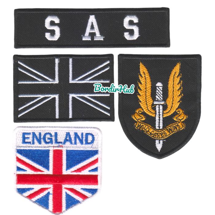 Gambar patch bordir satu set logo SAS army inggris emblem special force - satu set dari BordirHub undefined Tokopedia