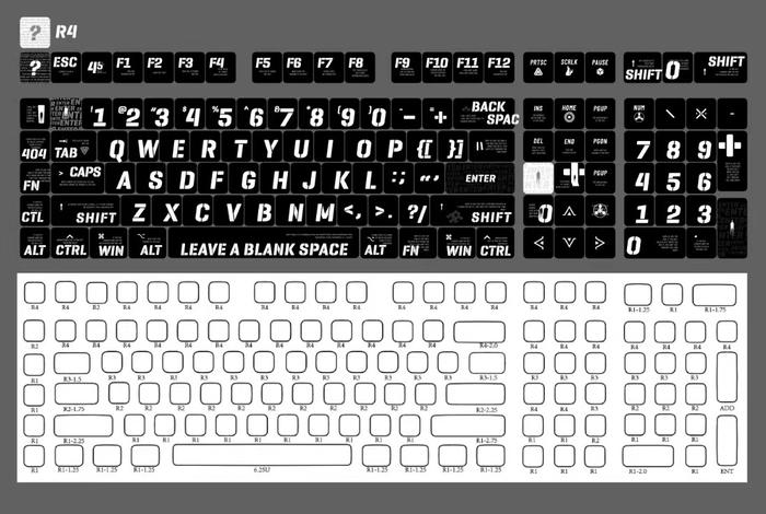 Gambar KEY CERBERUS ASA PROFILE PBT DOUBLE SHOT KEYCAPS for MECHANICAL KEYBOARD KEYCAP - Full Black dari NVlogic undefined Tokopedia