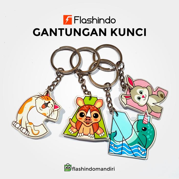 Gambar Gantungan Kunci & Pin Akrilik | CUSTOM | Grosir | Ukuran Super IMUT - GANTUNGAN KUNCI dari Flashindo Mandiri Sejahtera undefined Tokopedia