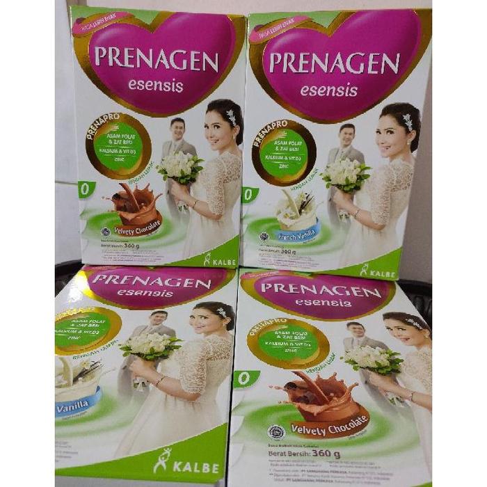 Gambar Prenagen Esensis 360 & 180 Gram Susu Promil Program Hamil Rasa Cokelat Vanila Mocca - Vanila, 360 Gram dari meutiaarostore undefined Tokopedia