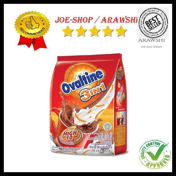 Gambar susu susu bubuk ovaltine 3 in 1 kemasan 900 gr high quality dari Fera cheese Foddie undefined Tokopedia