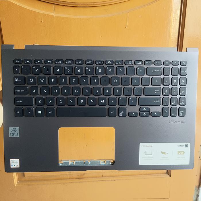 Gambar casing palmrest topcase frame keyboard Asus Vivobook X509 A509 M509 - GREY dari Multi branch undefined Tokopedia