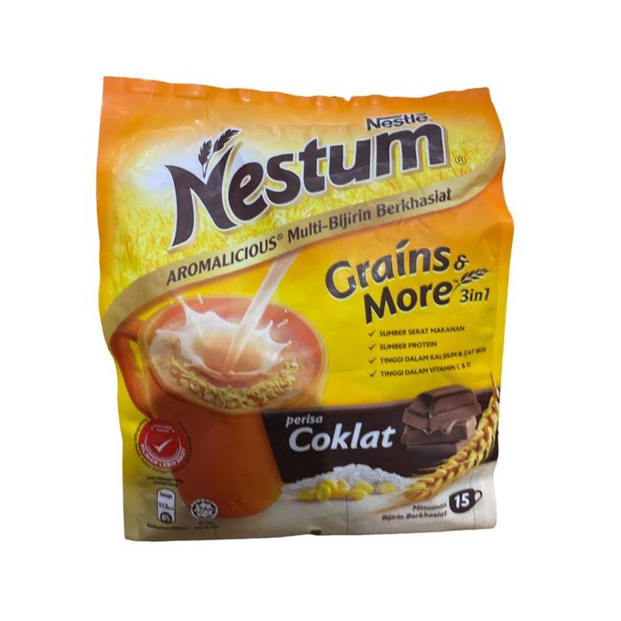 Gambar Nestle Nestum Grains & More 3in1 ALL VARIAN RASA HALAL - COKLAT dari Kinaryo Store undefined Tokopedia