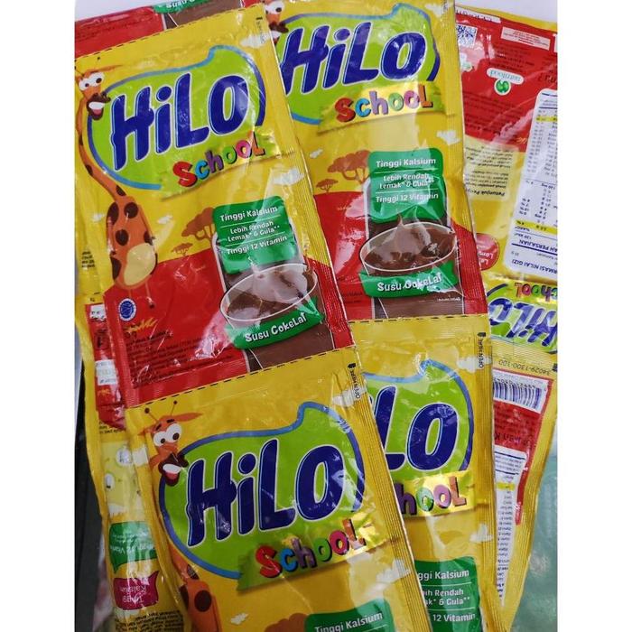 Gambar Promo | Hilo School Hilo Active Coklat / Strawberry / Susu Vanilla 1 Renceng Isi 10 Sachet - Coklat dari DAPUR_RARAS undefined Tokopedia
