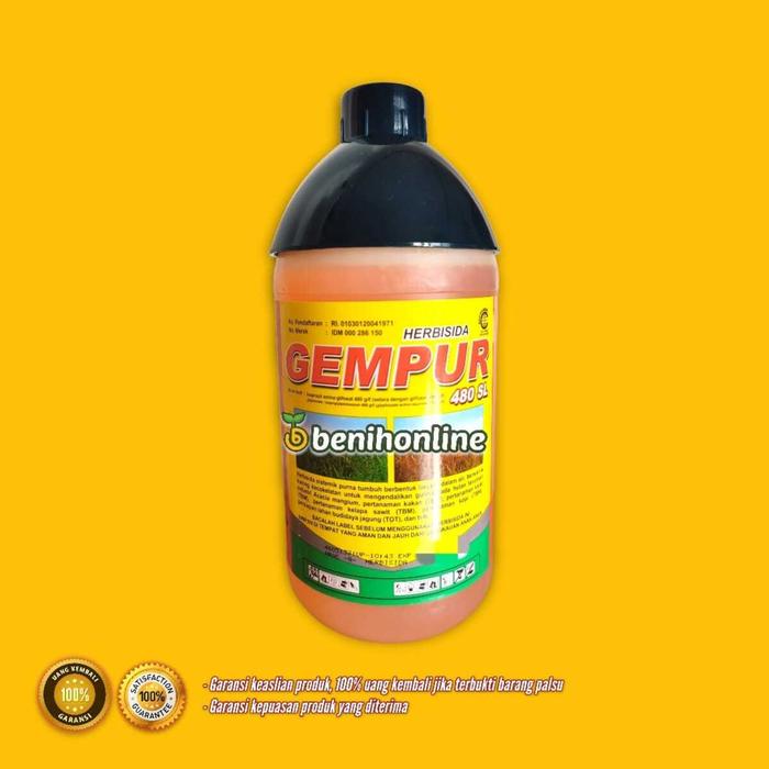 Gambar HERBISIDA SISTEMIK GEMPUR 480 SL 500 ML pengendali tanaman gulma - 500 ML dari Benih Online Tani undefined 4 Tokopedia