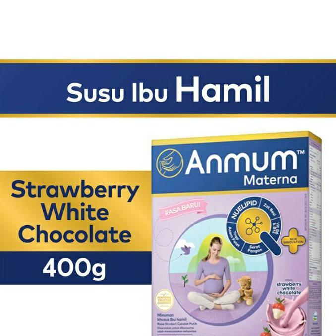 Gambar Anmum Materna Strawberry White Chocolate 400 Gr dari CV Shakura undefined Tokopedia
