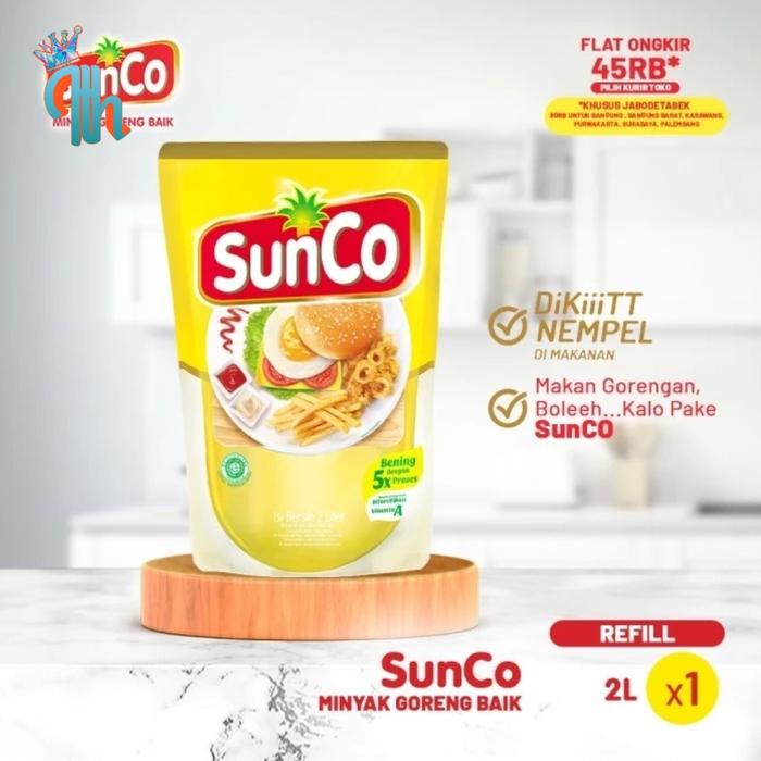 Gambar minyak goreng sunco 2 liter / 1 dus - ECERAN dari WS_Theo undefined Tokopedia