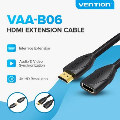 Gambar Vention Kabel HDMI Extension Male to Female - B06, 1.5 Meter dari Vention Authorized Reseller undefined Tokopedia