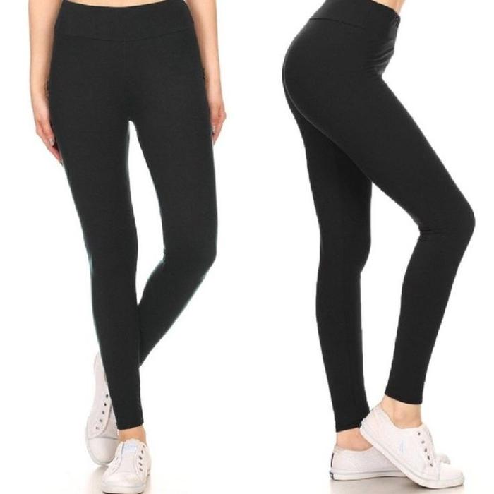 Gambar celana legging wanita Bahan Spandek Premium - Putih dari Khairunnisa Online Store undefined Tokopedia
