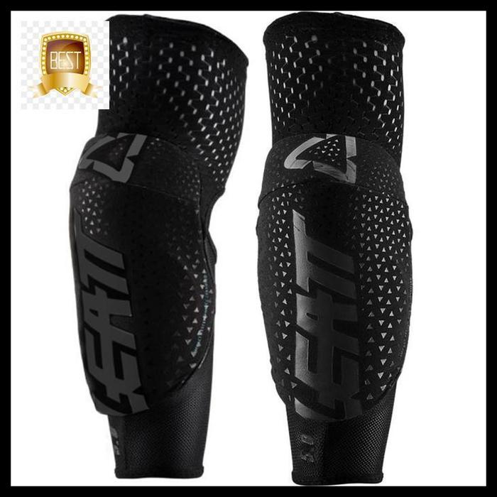 Gambar dekker leatt elbow guard 3df 5.0 black / elbow guard deker mtb sepeda mx endu high quality - S dari Irene Sport Mart undefined Tokopedia