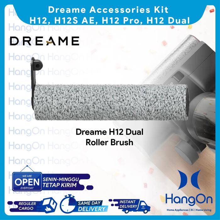 Gambar Dreame Accessories H12 / H12S AE / H12 Pro / H12 Dual / M12 Vacuum Cleaner Aksesoris Filter / Roller Brush - R Brush H12Dual dari HangOn Official Store undefined Tokopedia