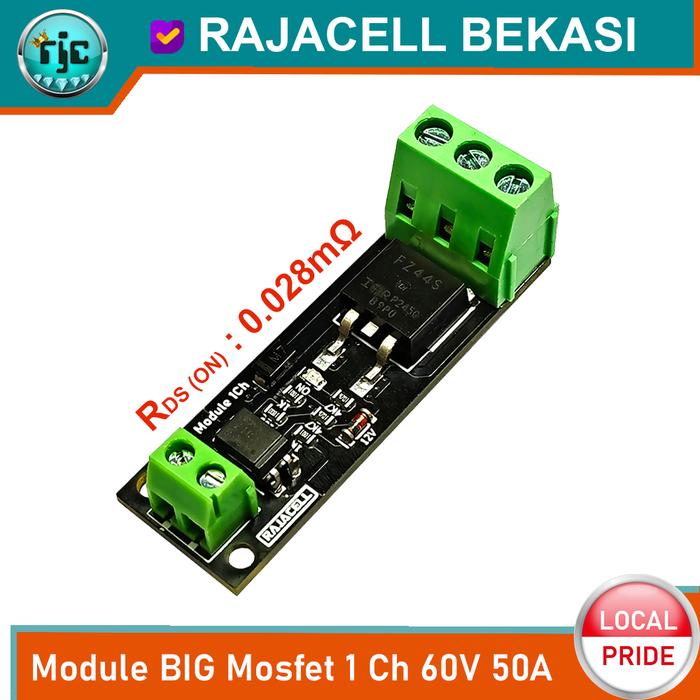 Gambar Module Mosfet Driver DC Switch MOS Tube PWM Dimmer 1Ch 3Ch 4Ch 6Ch Pengganti Relay SSR - IRFZ44S 1Ch dari Rajacell Bekasi undefined Tokopedia