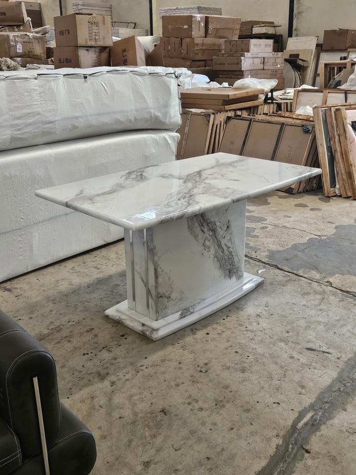 Gambar Meja Makan Marmer Model Classic Design Everlasting Marble Top Dining Table uk 150x90cm - Grandeur003 - Tanpa Kursi, Meja Makan dari Mejamu Furniture ID undefined Tokopedia