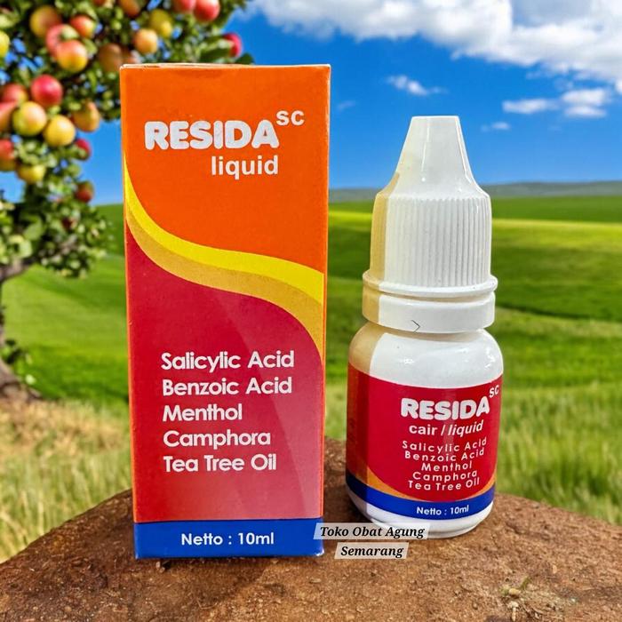 Gambar Resida Cair 10 ml. Obat Jamur, Gatal, Panu, Kadas, Kurap Dll dari tokoobatagungsemarang undefined Tokopedia