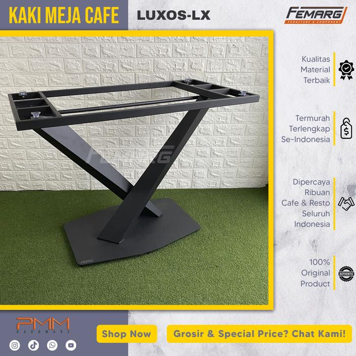 Gambar kaki meja FEMARG luxos-LX | cafe restoran foodcourt antik besi dari PMM Hardware undefined Tokopedia