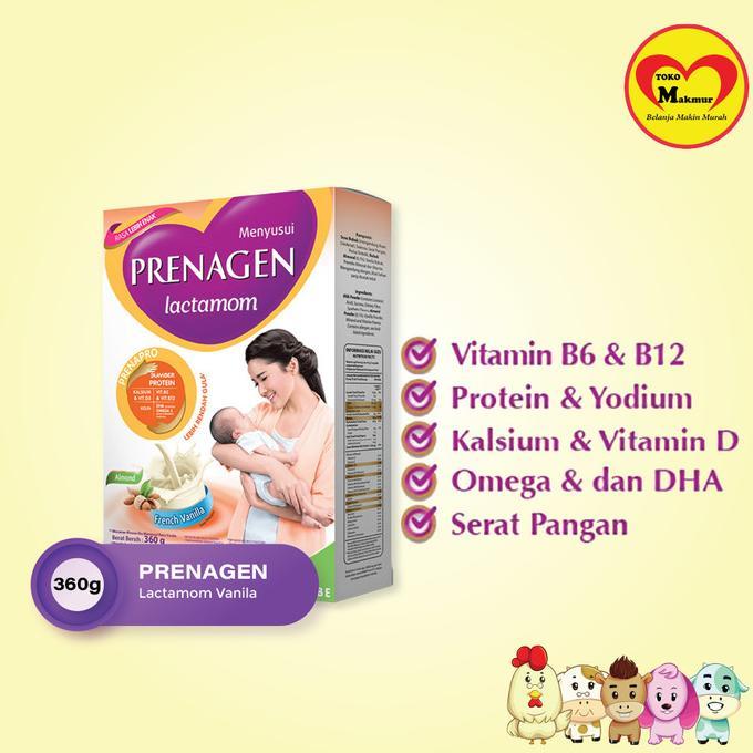 Gambar Prenagen Lactamom Vanila 400Gr dari Kamari Mart undefined Tokopedia