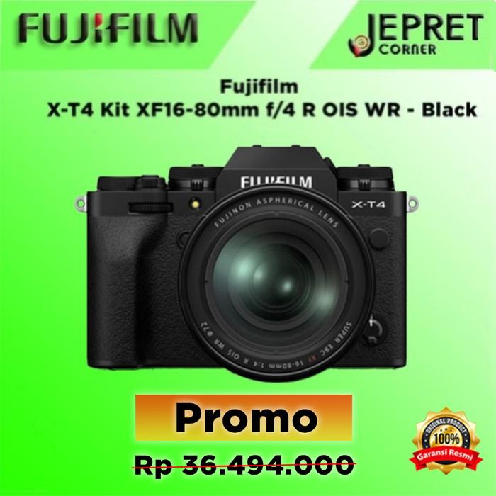 FUJIFILM X-T4（シルバ－）XF16-80mm F4 レンズキット Jual