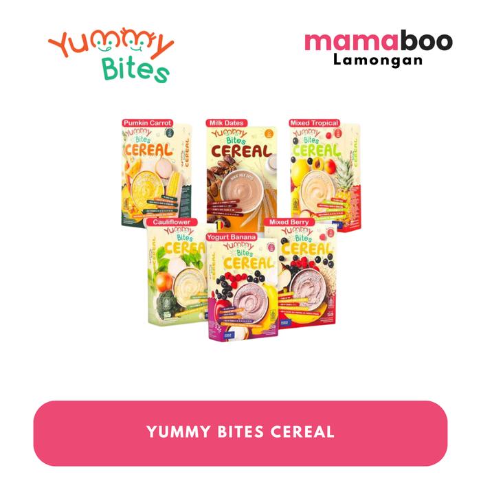 Gambar Yummy Bites - Cereal 125 gr - PUMPIN dari Mamaboo Lamongan undefined Tokopedia