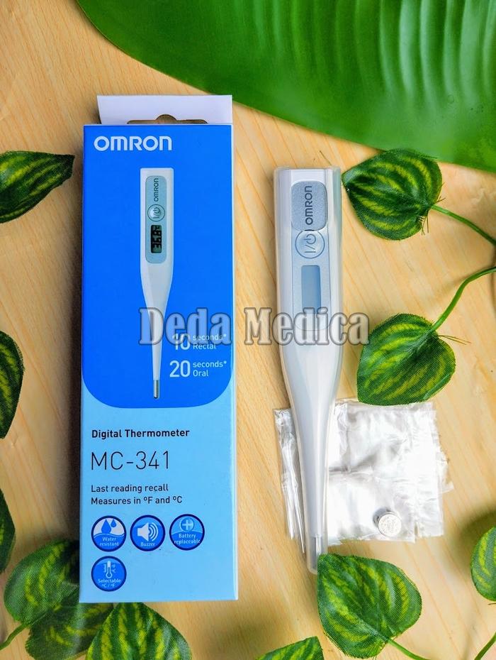 Gambar Termometer Digital Omron MC-341 & MC-343F Thermo Digital Omron - MC-341 dari Deda Surabaya undefined Tokopedia