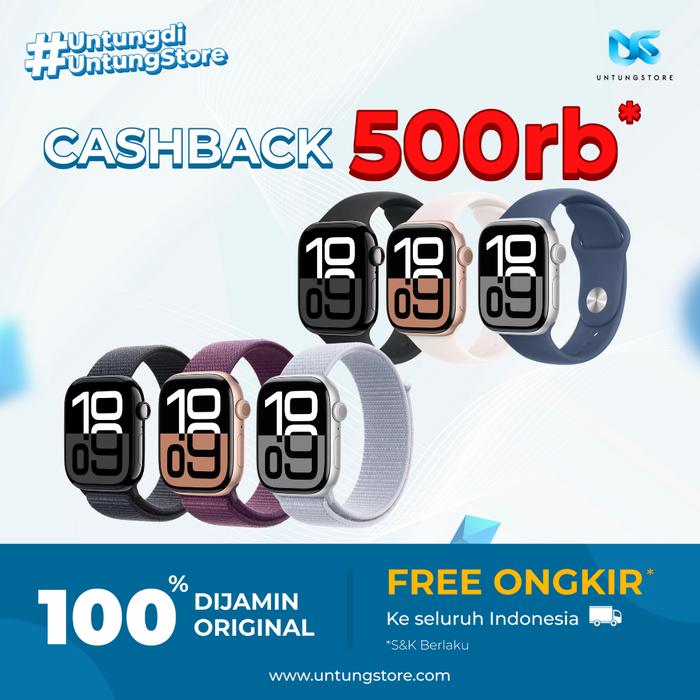 Jual Apple Watch Series 10 42mm/46mm (S/M M/L) RGoldSportBand