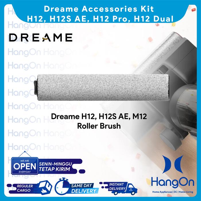 Gambar Dreame Accessories H12 / H12S AE / H12 Pro / H12 Dual / M12 Vacuum Cleaner Aksesoris Filter / Roller Brush - R Brush H12/S dari HangOn Official Store undefined Tokopedia
