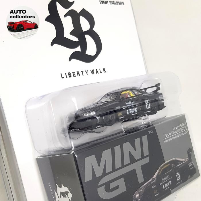 MINI GT　日産 LB-ER34　SKYLINE　IMX 2024 限定 The Grails of Mini GT IMX 2024 Liberty Walk Nissan Skyline LB-ER34