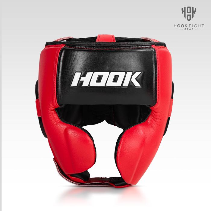 Gambar SPARRING HEAD GUARD HOOK FIGHT GEAR, HEAD GUARD MUAY THAI HOOK - HOOK-CHLGR-RED, M dari Sarung Tinju Ori undefined Tokopedia