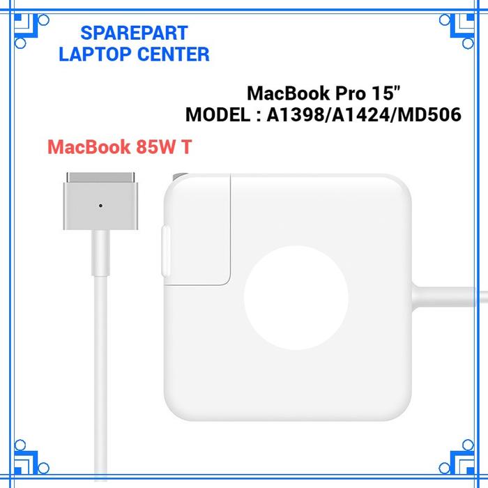 Adaptor Casan Laptop Macbook Pro Retina 15 Magsafe 85w Adapter Charger  A1398