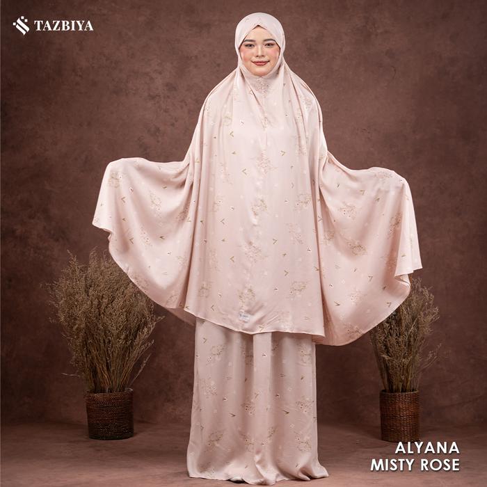 Gambar TAZBIYA MUKENA SAQILA SERIES | MUKENA RAYON PREMIUM 2IN1 DEWASA - ALYANA ROSE dari Mukena Tazbiya undefined Tokopedia