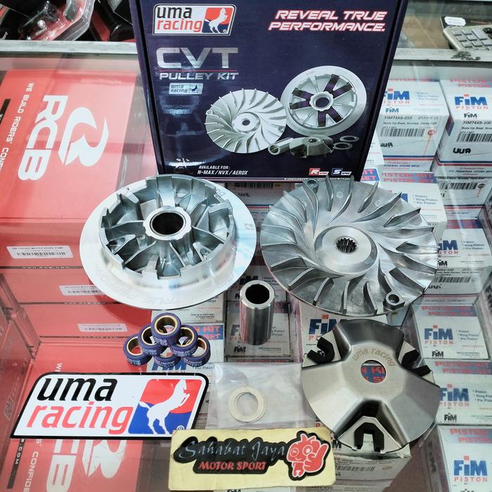 Gambar Cvt Pulley Roller Nmax Aerox Uma Racing - PULLEY UMA, NMAX/AEROX dari SAHABATJAYAMOTORSPORT undefined Tokopedia