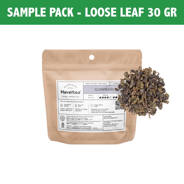 Gambar GUNPEARL | Pouch | Haveltea | Teh Hijau Assamica | Teh Indonesia - Sample Pack dari HAVELTEA undefined Tokopedia