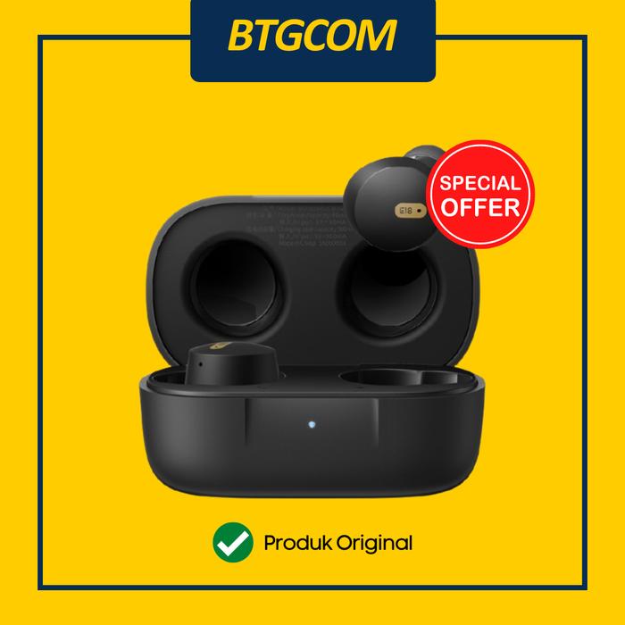 Gambar TWS BASEUS BOWIE E18 ENC TRUE WIRELESS EARBUDS BLUETOOTH 5.3 IPX4 ANTI KERINGAT - Hitam dari btgcom undefined Tokopedia