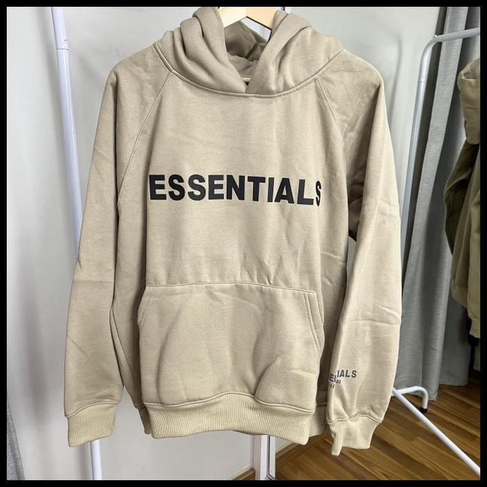 Gambar Terlaris Essentials Fear Of God Pullover Hoodie Sweatshirt Best Quality - Camel, L dari Ridho Storee12 undefined Tokopedia