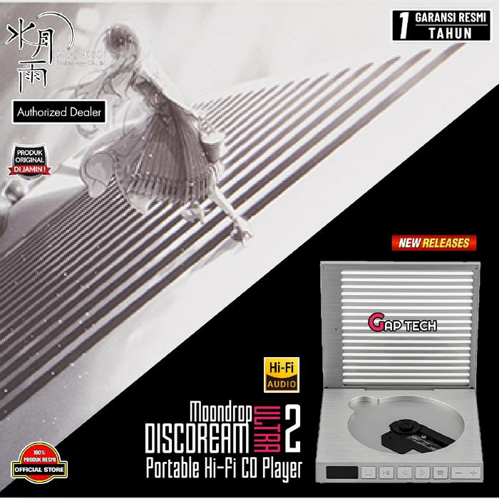 Gambar Moondrop DISCDREAM 2 / DISCDREAM2 / DISCDREAM 2 ULTRA / DISCDREAM2 ULTRA Portable Hi-Fi CD Player - DISCDREAM2 ULTR dari GAP TECH OFFICIAL Kota Administrasi Jakarta Utara Tokopedia