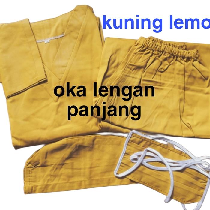 Gambar baju oka - kuning lemon, M dari Rizkika store undefined Tokopedia