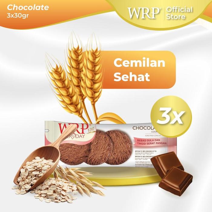 Gambar WRP Chocolate Cookies 30g (Bundle 3) - Camilan Diet dari setiahati111 undefined Tokopedia