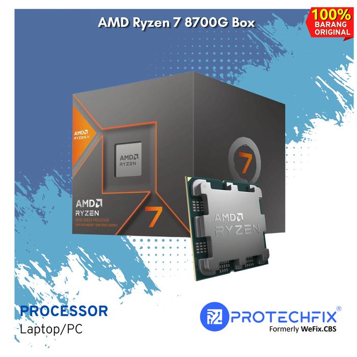 Jual Processor AMD Ryzen 8700G Box Kota Medan Protechfix