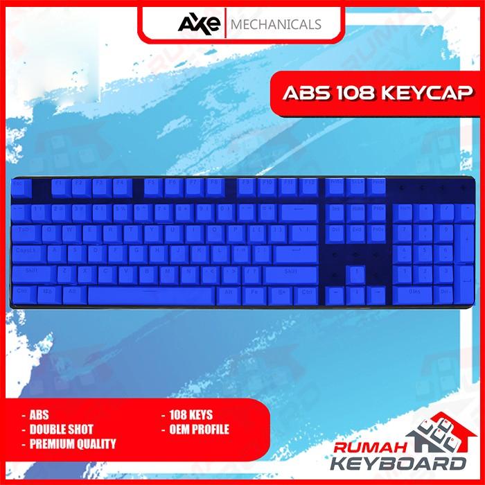Jual KEYCAP - KEYCAPS - OEM PROFILE - ABS DOUBLE SHOT - 108 KEYS ...