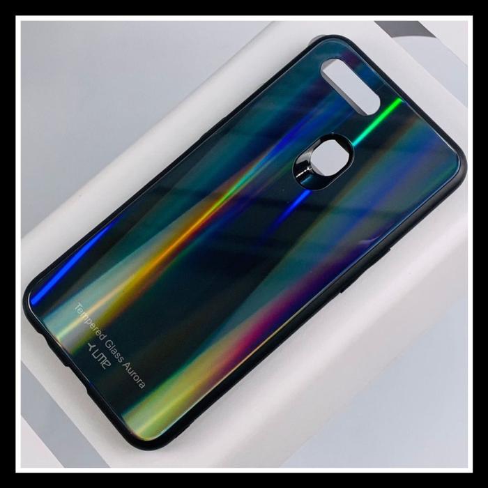 Gambar Realme 2 Pro / Realme U1 Aurora Glass Original Hard Case Casing Cover Back Tempered Bumper Soft Silicone Pc - HITAM-AURORA., REALME 2 PRO. dari Original Shop Nillkin undefined Tokopedia