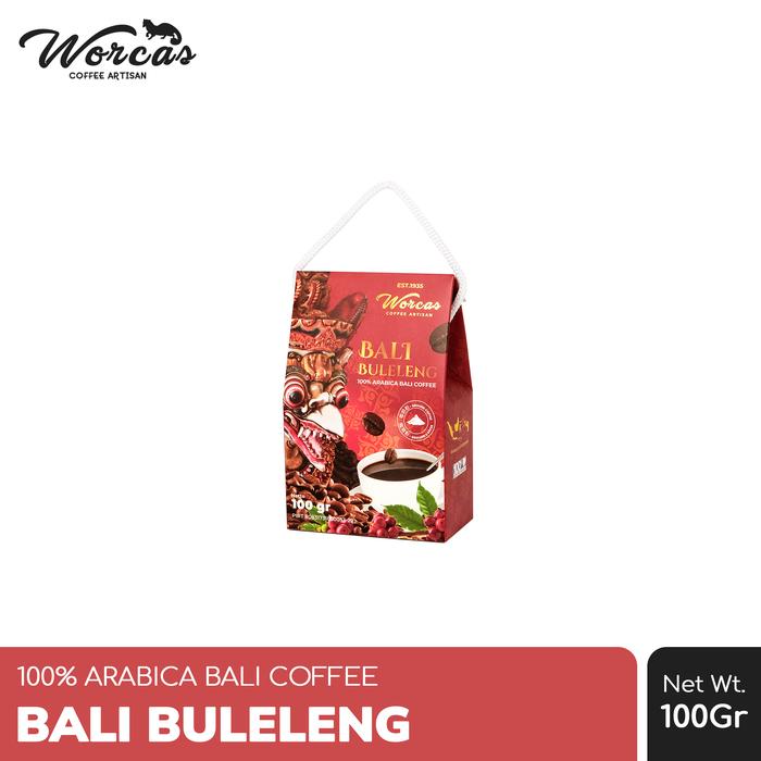 Jual WORCAS Bali Buleleng 100gr Robusta Coffee - KOPI BUBUK - Kota