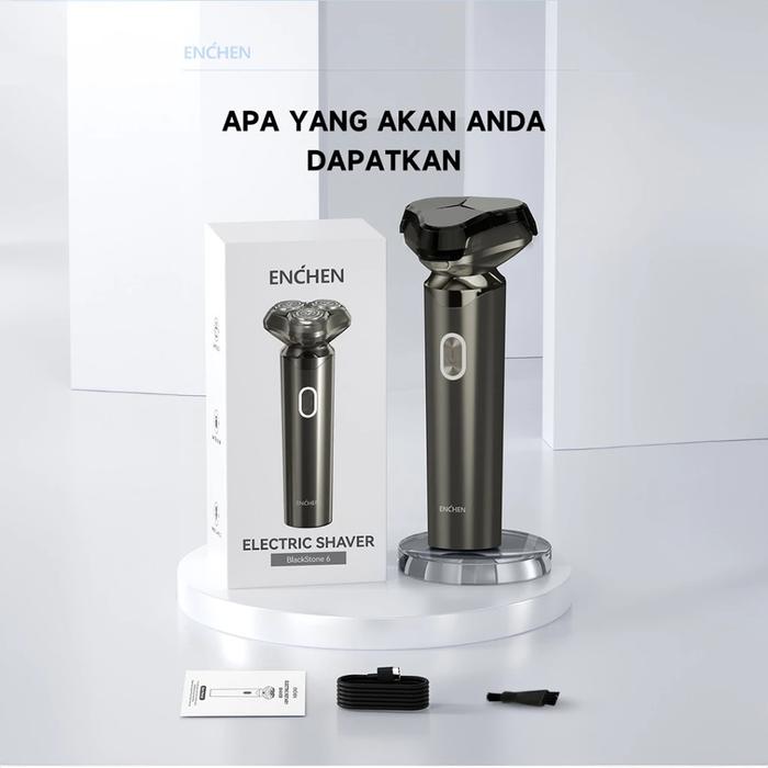Gambar ENCHEN BlackStone 8 Shaver IPX7 Waterproof Alat Cukur Elektrik Pencukur Jenggot - BlackStone 6 dari Arenti Store undefined Tokopedia