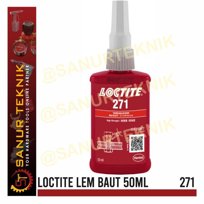 Gambar Loctite 271 / Lem baut loctite271 / loctite threadlocker 271 (50 ml) dari himam undefined Tokopedia