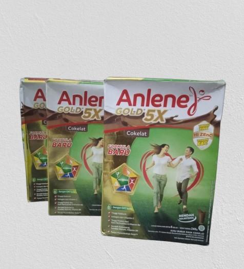 Gambar Anlene Gold 5X/Anlene gold Plus 250 g coklat u Tulang dan Sendi dari ERBESHN undefined Tokopedia