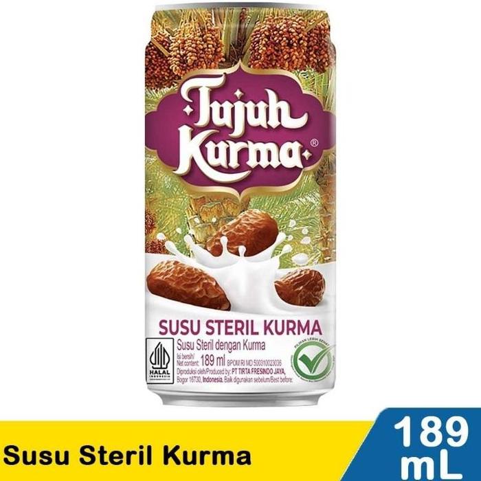 Gambar SUSU TUJUH KURMA SUSU STERIL 189 ML ISI 12 dari Kinaryo Store undefined Tokopedia