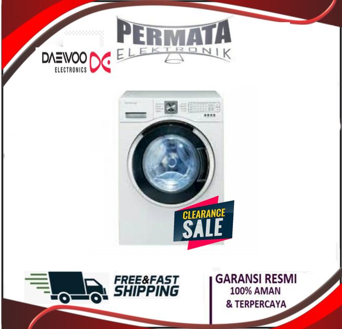 Gambar Mesin cuci front loading 10 5 kg Daewoo DWD LD14012 dari Permata Electronik_NEW undefined Tokopedia