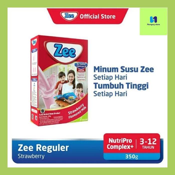 Gambar Nurqo// Zee Nutripro Complex Susu Pertumbuhan Untuk Anak Usia 3 - 12 Tahun - VANILA 350 Gr dari Nurqory store undefined 3 Tokopedia