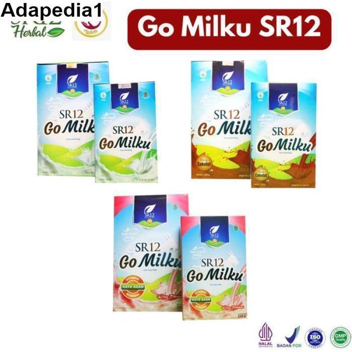 Gambar Go Milku SR12 Susu Gemuk Badan Penambah Berat Badan Anak dan Dewasa dari Adapedia1 undefined Tokopedia