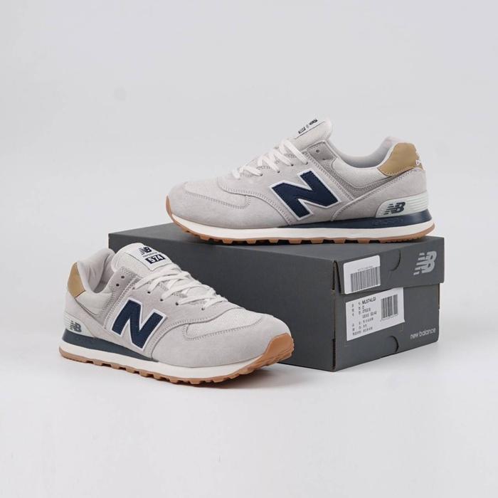 New Balance 574 Classic Beige Navy 42
